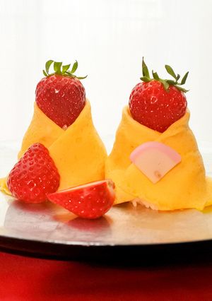 イチゴの雛ずし-レシピのメイン写真