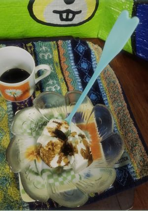 ❤珈琲味レーズン入り❤水切りヨーグルト♪-レシピのメイン写真