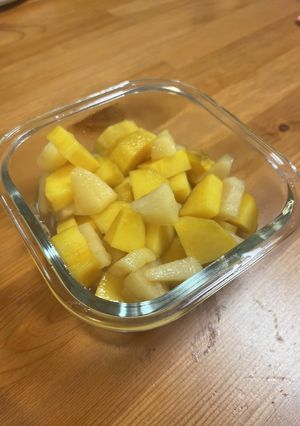 同時炊飯！りんごさつま芋はちみつレモン煮-レシピのメイン写真