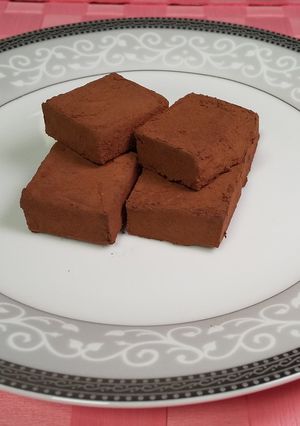 【美人レシピ】大人の生チョコ-レシピのメイン写真
