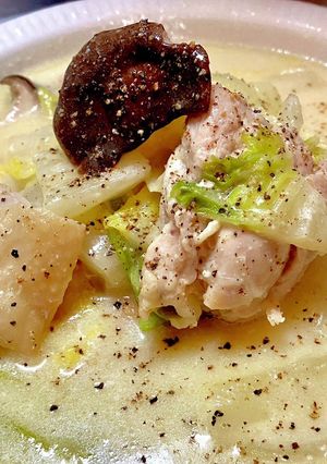 鶏肉と白菜のクリーム煮-レシピのメイン写真