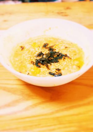 レンジでオートミールのキムチチーズおじや-レシピのメイン写真