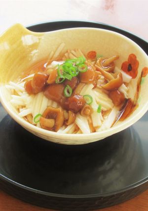 【 長いものなめこあえ 】-レシピのメイン写真