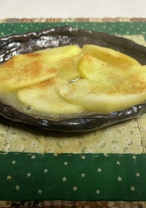 レンチンりんご-レシピのメイン写真