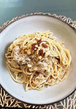 濃厚★胡桃★クリームパスタ-レシピのメイン写真