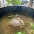 ミソスープ ド ポーチドエッグ