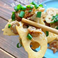 รูปของ 相性抜群！れんこんの生姜焼き