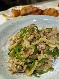 簡単!豚こまで青椒肉絲-レシピのメイン写真