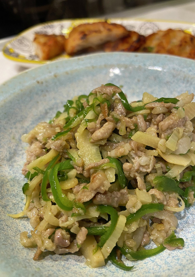 簡単！豚こまで青椒肉絲-レシピのメイン写真