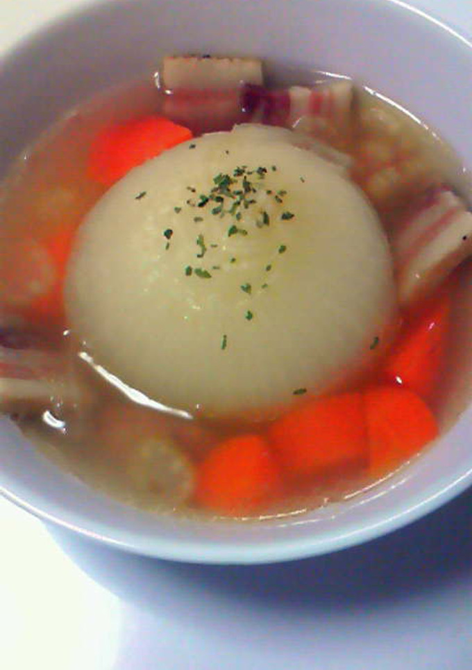 とろ～りまるごと☆新タマネギ☆スープ-レシピのメイン写真