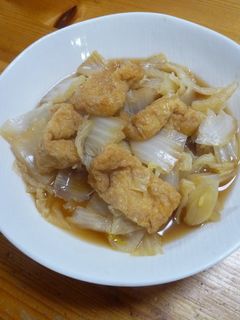 白菜と油揚げのあっさり煮-レシピのメイン写真