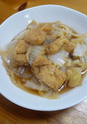 白菜と油揚げのあっさり煮-レシピのメイン写真