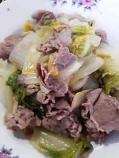 簡単★白菜とスライス豚肉の炒め煮-レシピのメイン写真