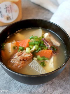 鯖缶の味噌汁-レシピのメイン写真