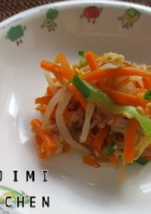 三色野菜のごま和え-レシピのメイン写真