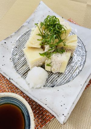 【減塩】筍の挟み蒸し-レシピのメイン写真