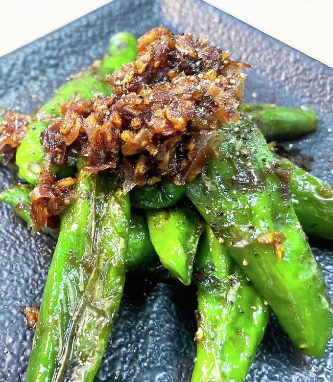 箸が止まらない焦がし醤油のおかかししとう-レシピのメイン写真