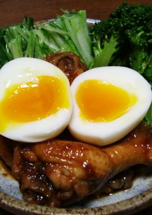 うまっ！手羽元の甘辛さっぱり煮-レシピのメイン写真