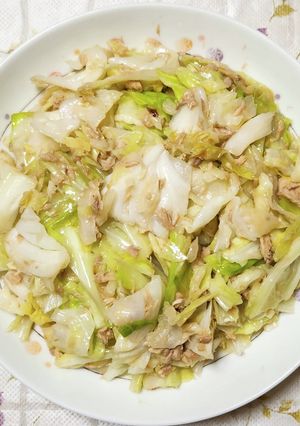 キャベツとツナのレモン塩炒め-レシピのメイン写真