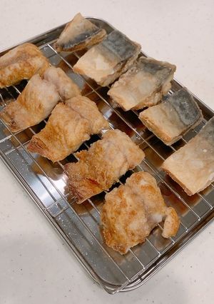 骨抜き塩サバで、鯖のカレー竜田揚げ-レシピのメイン写真