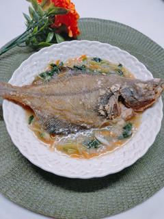 白カレイの唐揚げあんかけ~魚の駅生地~-レシピのメイン写真