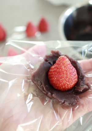 私のいちご大福-レシピのメイン写真