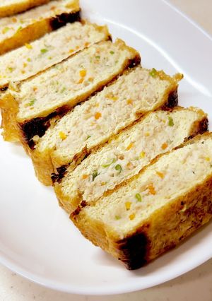 油揚げのひき肉詰め焼き^^-レシピのメイン写真