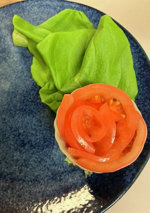 薔薇トマトサラダ-レシピのメイン写真