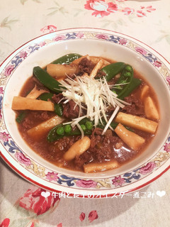 牛肉と長芋のオイスター煮込み♪-レシピのメイン写真