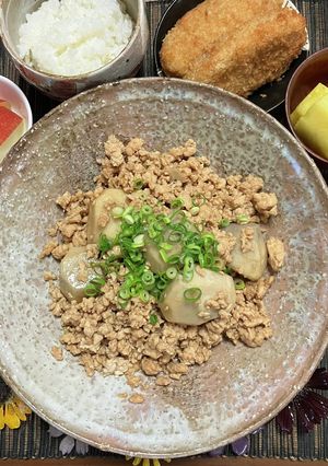 里芋そぼろ-レシピのメイン写真