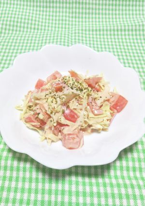 キャベツとトマトのオーロラサラダ-レシピのメイン写真