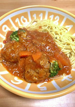 煮込みハンバーグ-レシピのメイン写真