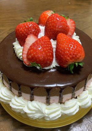 チョコといちごのムースケーキタルト-レシピのメイン写真