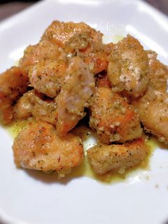 鶏むね肉のレモンガーリック炒め-レシピのメイン写真