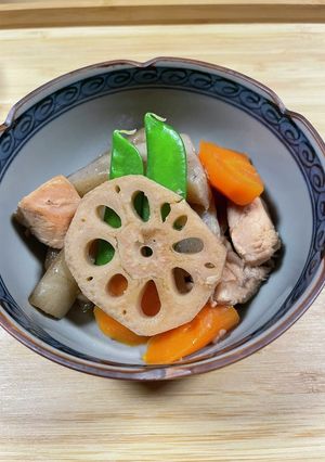 かつおだしとははつゆで筑前煮-レシピのメイン写真