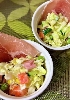 我が家の簡単コールスロー-レシピのメイン写真