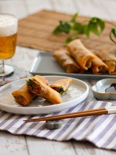 大豆ミートの春巻き-レシピのメイン写真