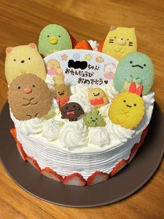 すみっコぐらし 誕生日 キャラケーキ♪-レシピのメイン写真