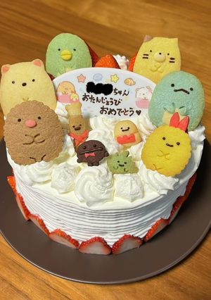 すみっコぐらし 誕生日 キャラケーキ♪-レシピのメイン写真