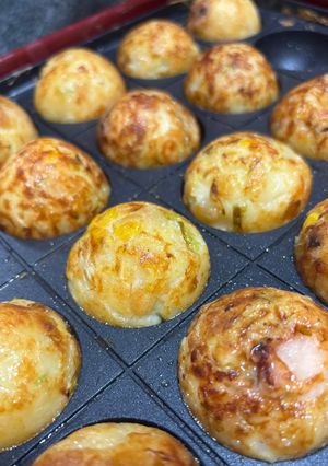 子ども大好き!我が家のキャベツたこ焼き-レシピのメイン写真