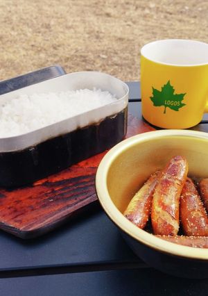 ウインナーを使った恵方巻き作り-レシピのメイン写真