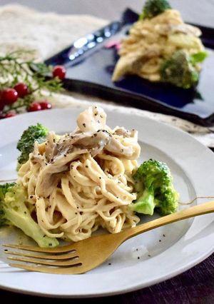 豆干絲のクリームパスタ風-レシピのメイン写真