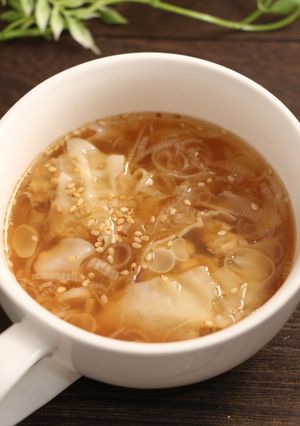 簡単！焼売でまるでワンタンスープ-レシピのメイン写真