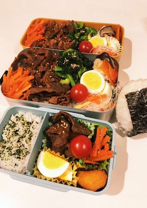 娘、息子、夫　弁当　23/2/16-レシピのメイン写真