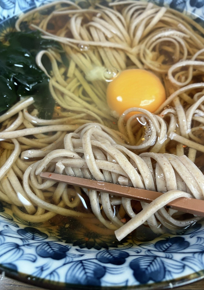 簡単　立ち食い蕎麦-レシピのメイン写真