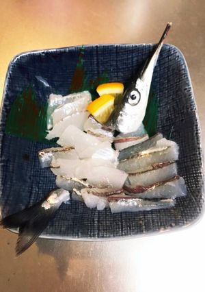 釣れたてサヨリのお刺身-レシピのメイン写真