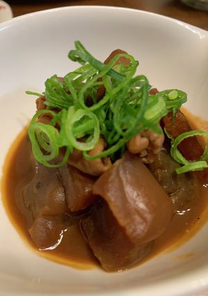 赤味噌！豚モツ煮込み!!-レシピのメイン写真