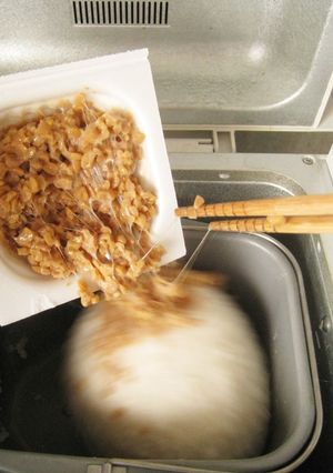 納豆餅-レシピのメイン写真