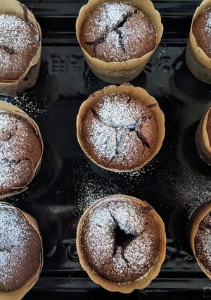 米粉おからビターフォンダンショコラ-レシピのメイン写真