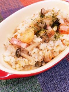 シーフードみるくピラフ-レシピのメイン写真